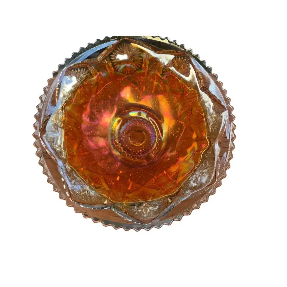 Vintage Imperial Glass Marigold Carnival Glass Bowl